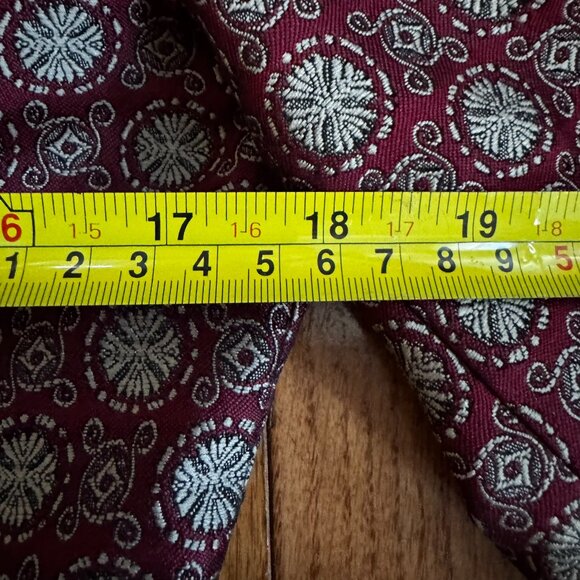 Burgundy/Gold Medallion Blazer The Limited Collection, Dark Academia Longline -M - Picture 9 of 10